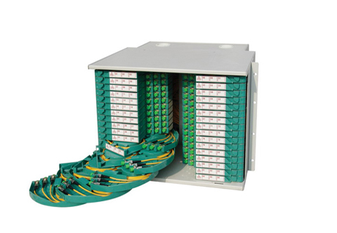 7U sliding tray fiber optic distribution box